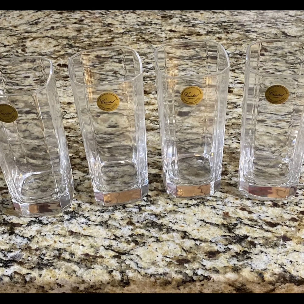 cristal d arques france lead crystal. 4 8 oz